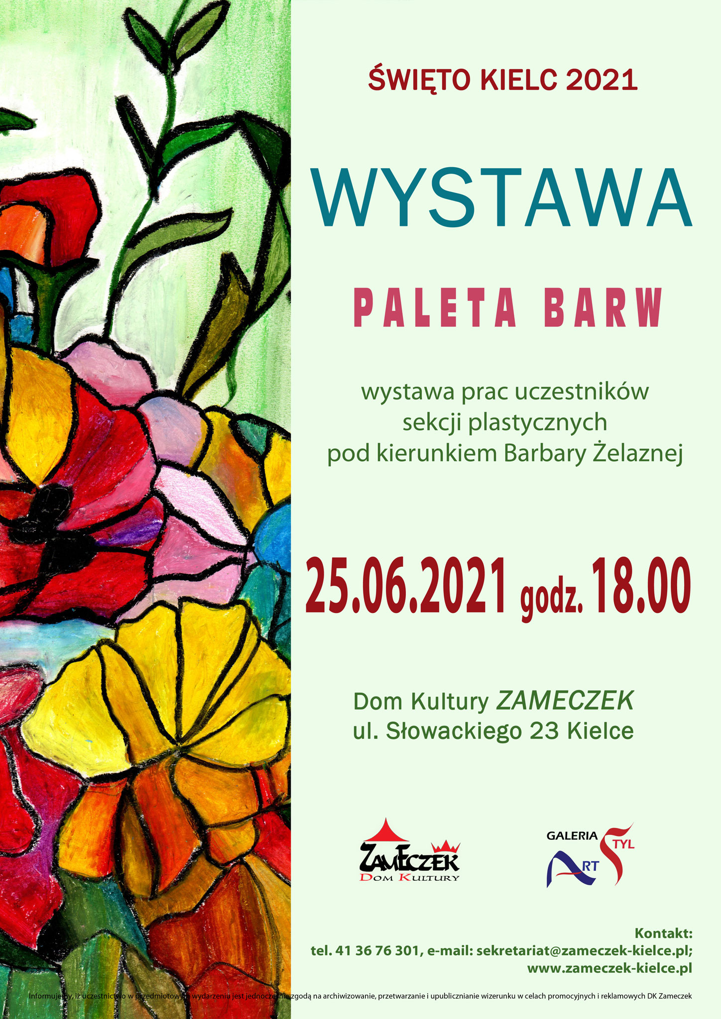 wystawa sekcji plastycznej m