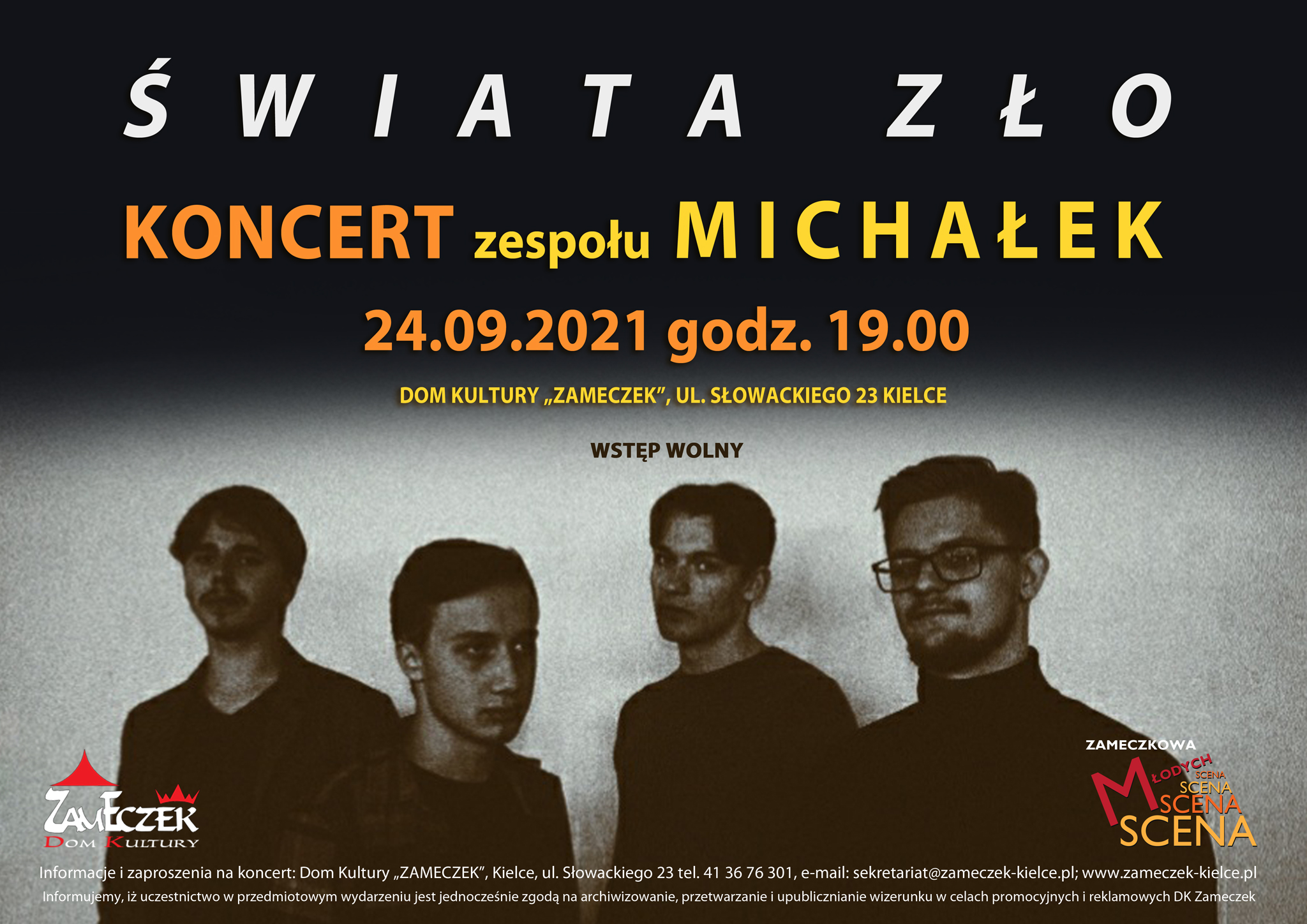 Zameczkowa Scena Młodych plakat Michałek 21 poz m1