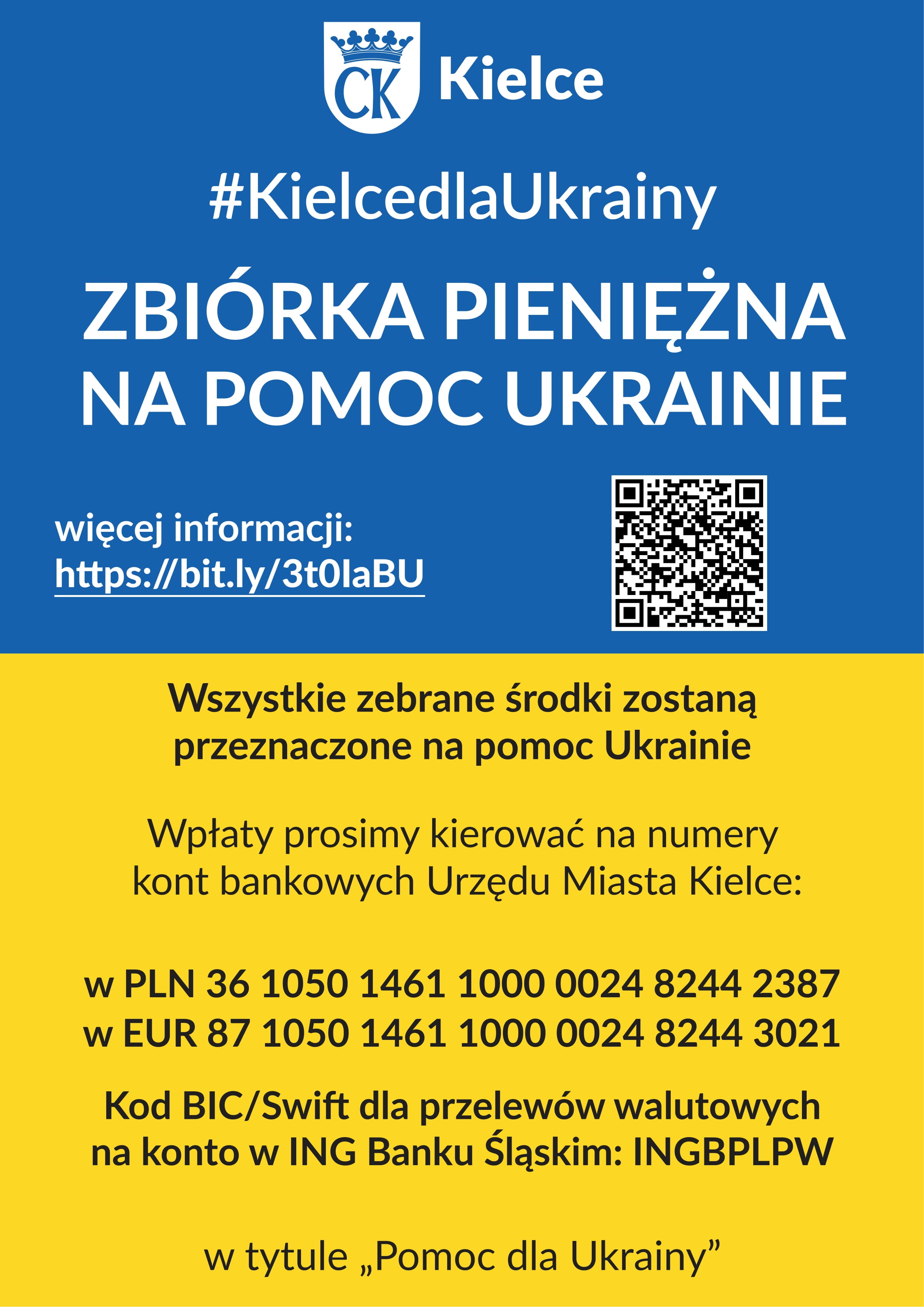 PLAKAT POMOC DLA UKRAINY DO DRUKU 1