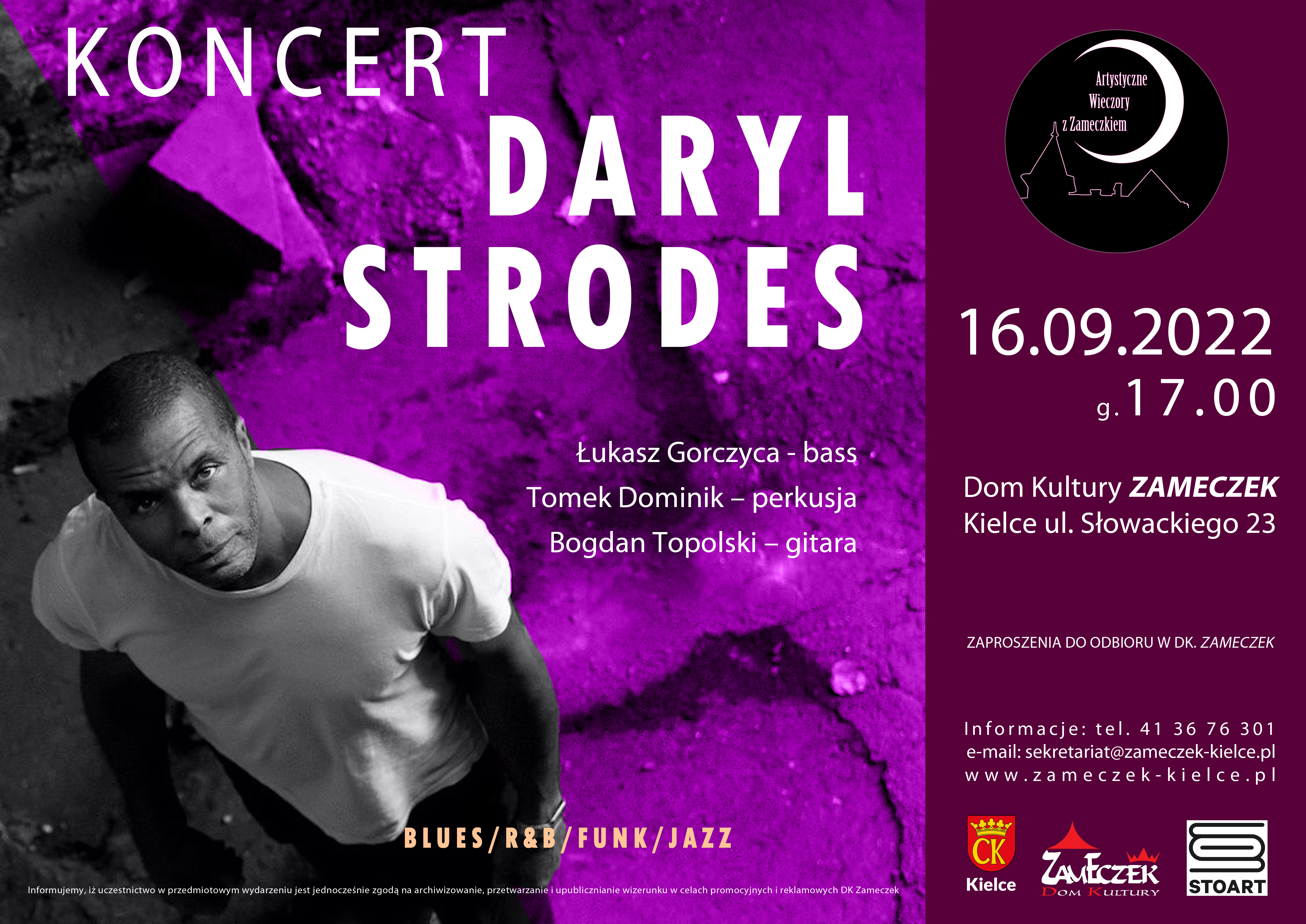 Daryl Strodes Band plakat godz17