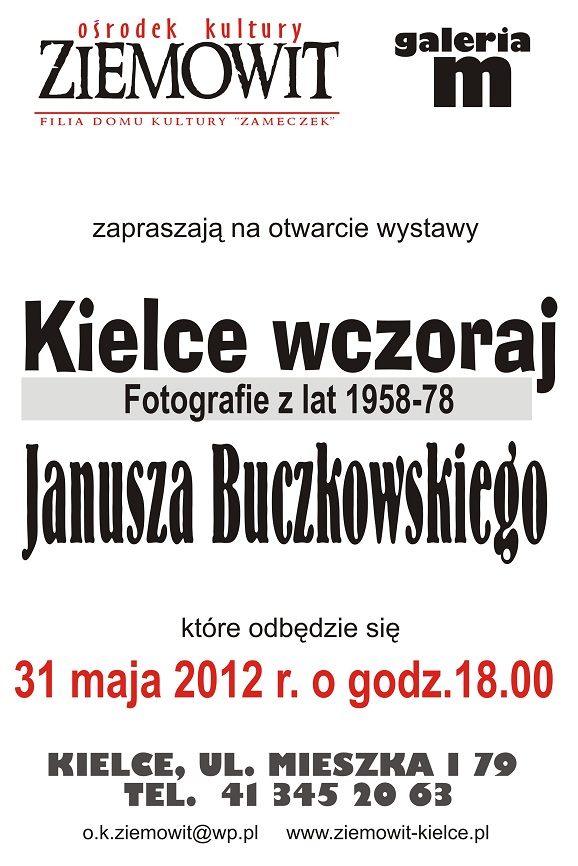 zaproszenie   kielce wczoraj