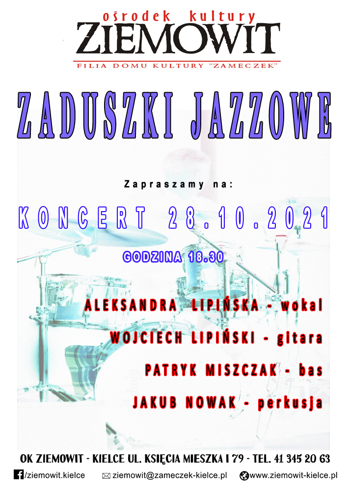 koncert zaduszki jazzowe STRONA